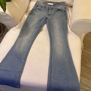 KanCan Light Blue Wide Leg Jeans